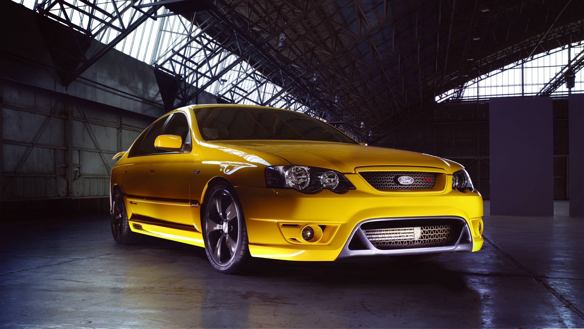 Wallpaper Ford Falcon, Fpv, F6, Yellow, Side View - Ford Falcon Iphone Background - HD Wallpaper 