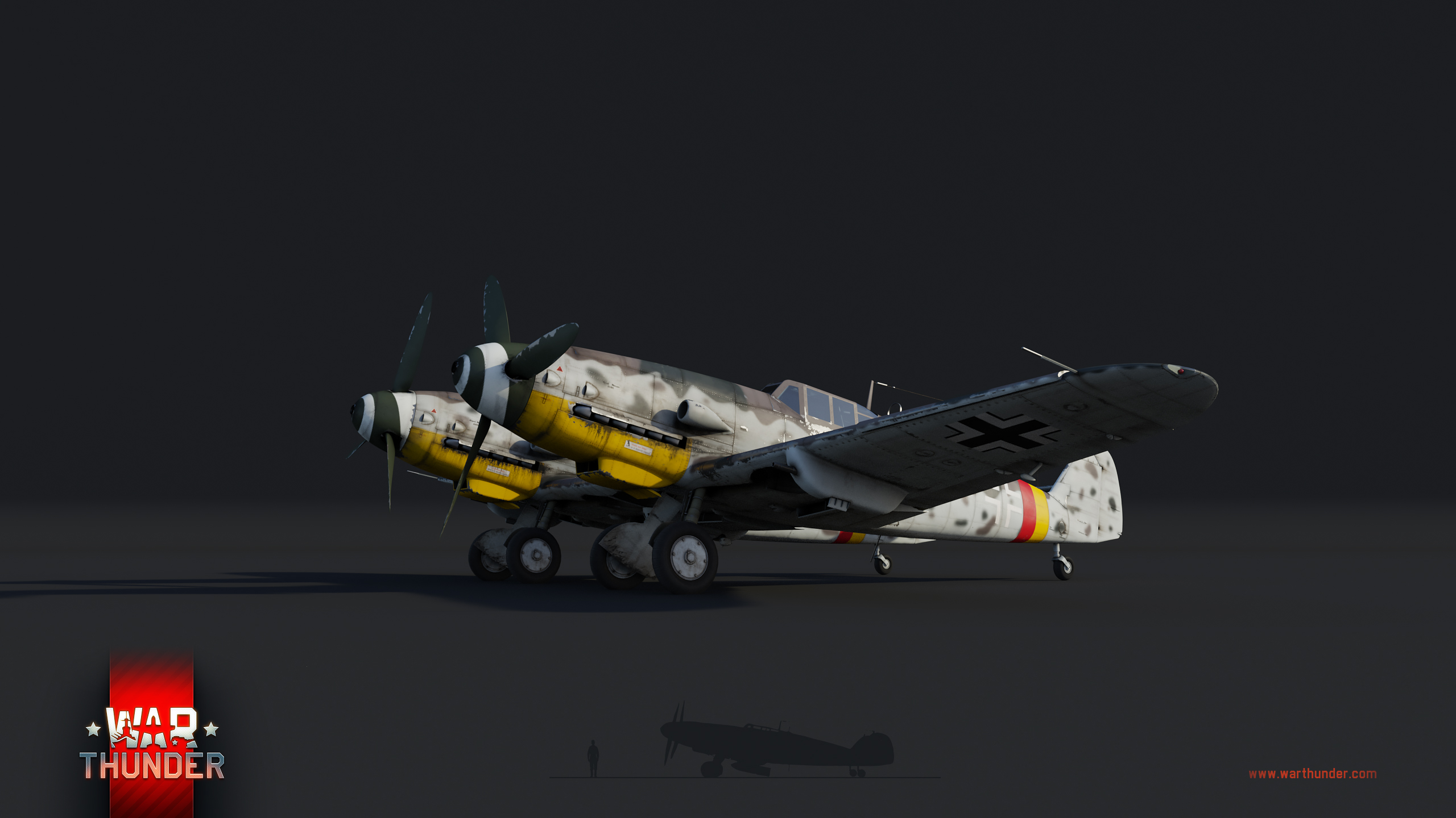 War Thunder Messerschmitt Bf 109 - HD Wallpaper 