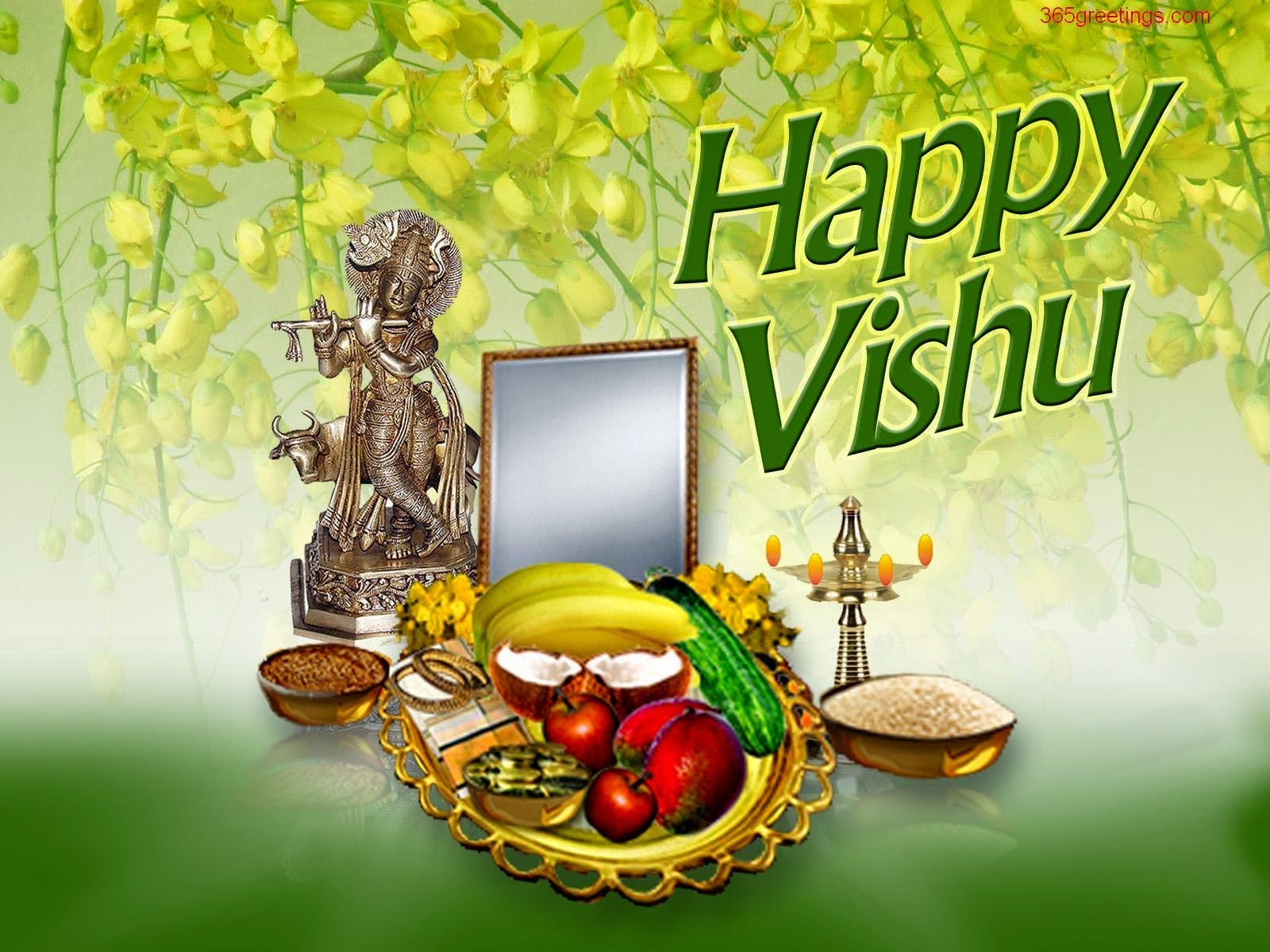 Tamil New Year Baisakhi Vishu - HD Wallpaper 