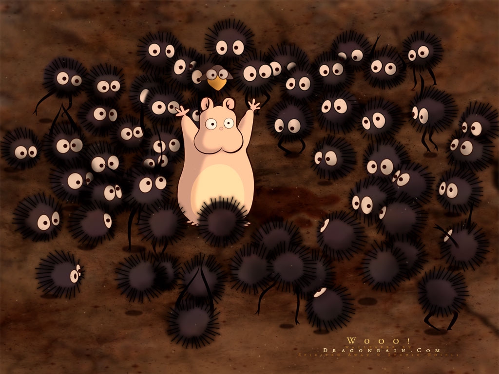 Baby Spirited Away Characters - HD Wallpaper 