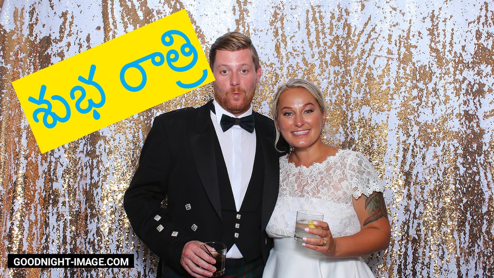 Good Night Photos Download Telugu - Wedding Photo Booth Free - HD Wallpaper 