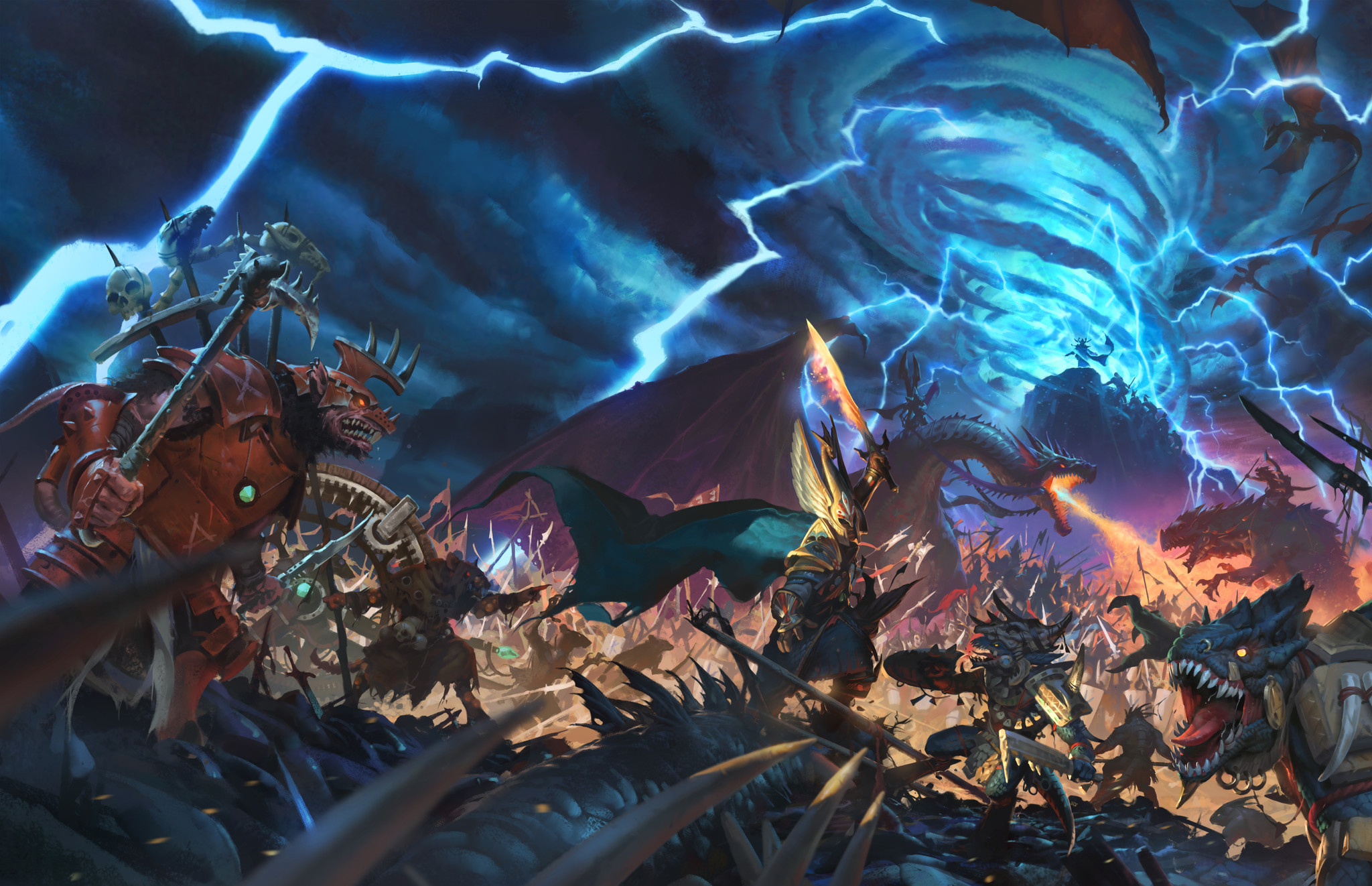 Warhammer Iigreatest Total War - Total War Warhammer 2 Vortex - HD Wallpaper 