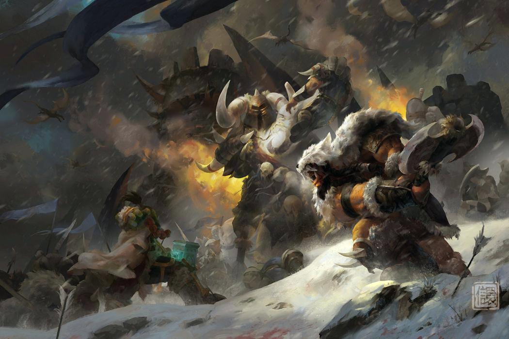 World Of Warcraft Frostwolf Clan - HD Wallpaper 