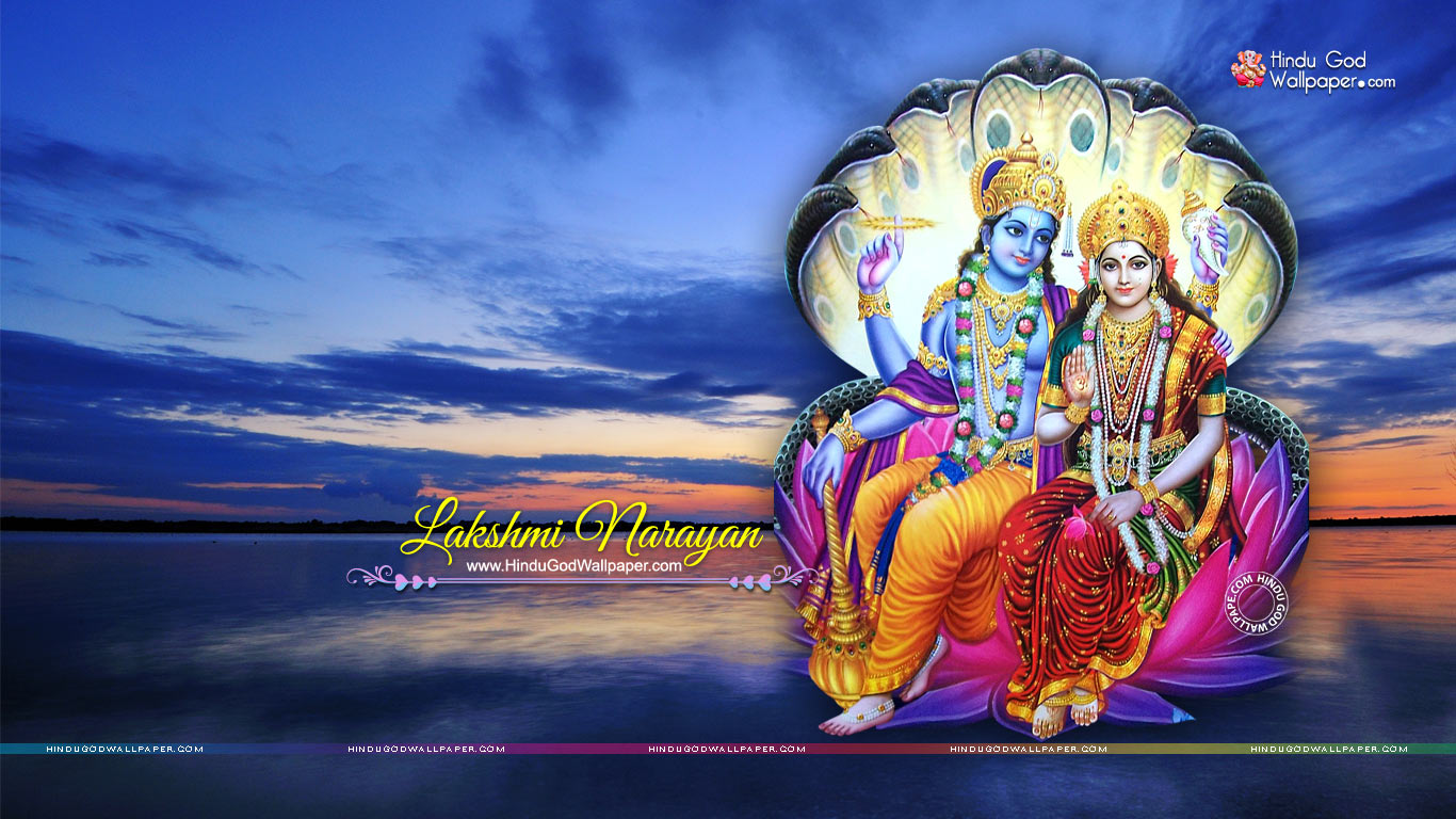 Lord Laxmi Narayan Hd Wallpapers Photos Free Download - Laxmi Narayan Full  Hd - 1366x768 Wallpaper 