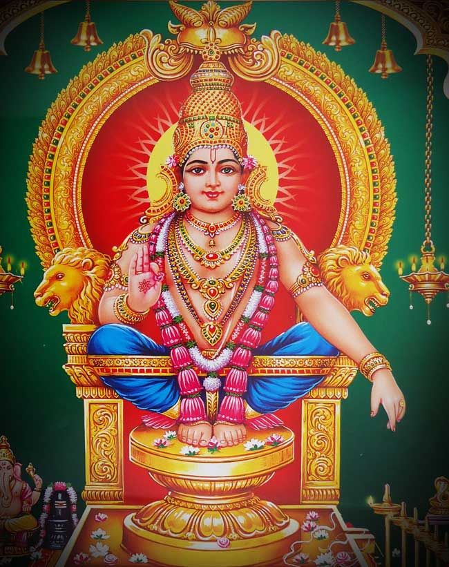 Tamil God Ayyappan - HD Wallpaper 