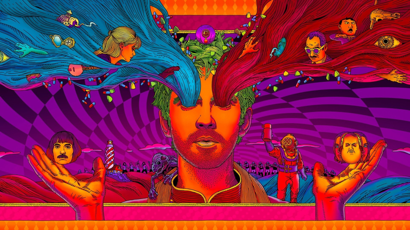 Tv Show, Legion, Graffiti Art, Wallpaper - Legion Poster Season 3 - HD Wallpaper 