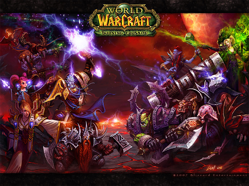 World Of Warcraft Wallpapers800 - Wow Wallpaper Burning Crusade - HD Wallpaper 