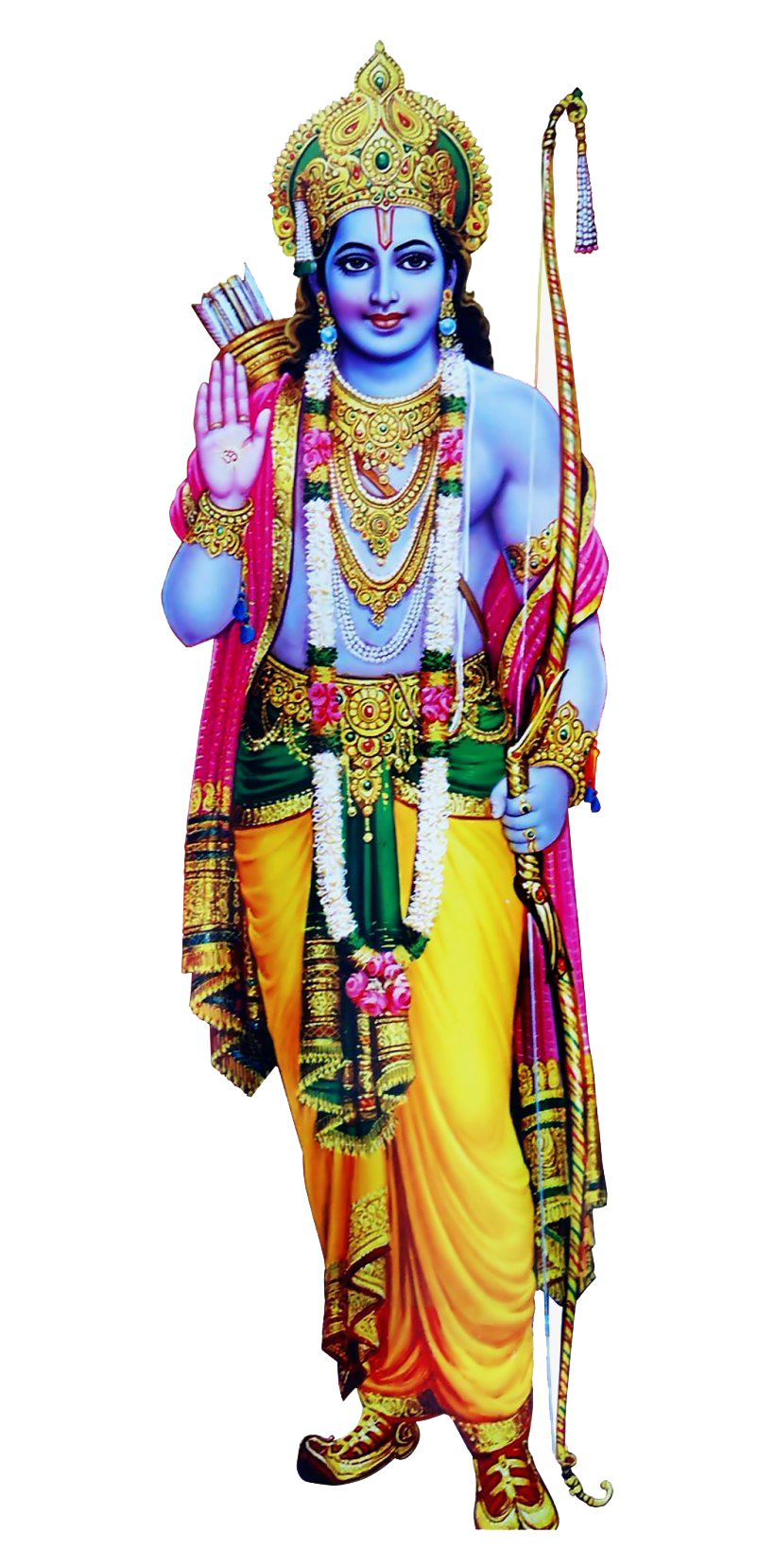 Lord Vishnu Png High-quality Image - Ram Ji Png Hd - HD Wallpaper 