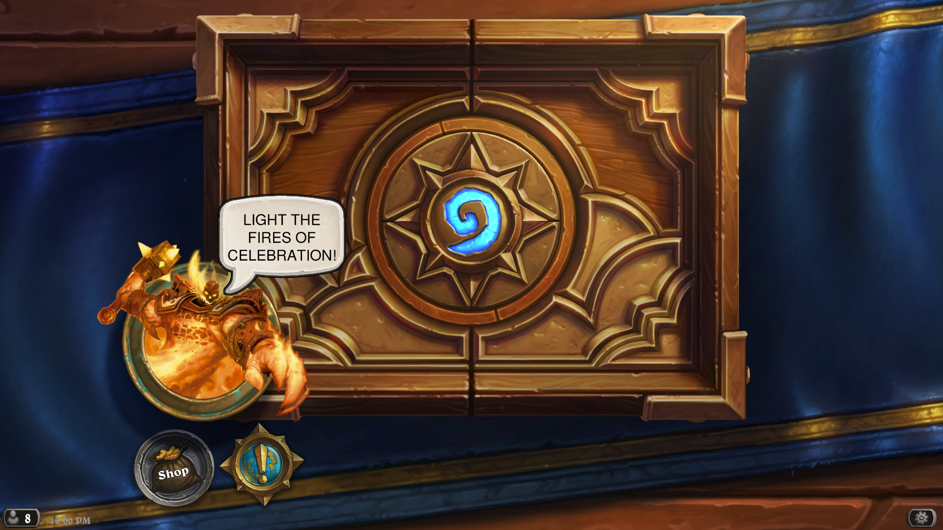 Hearthstone Ragnaros Fire Festival - HD Wallpaper 