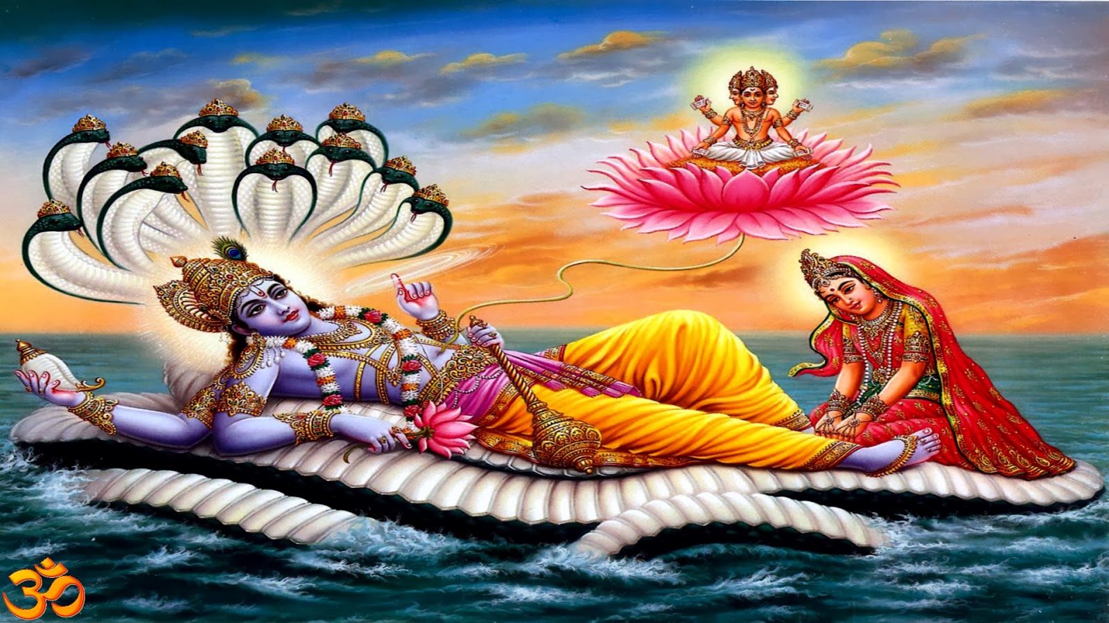 Letest Hd Lord Vishnu Wallpaper - Lord Vishnu - 1600x900 ...