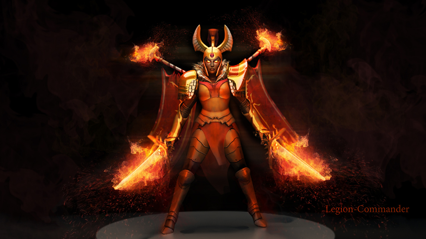 Dota 2 Wallpaper Legion Commander - HD Wallpaper 