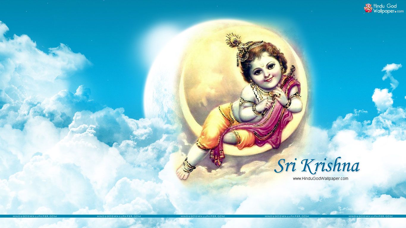 Krishna Janmashtami Wallpaper Hd - HD Wallpaper 