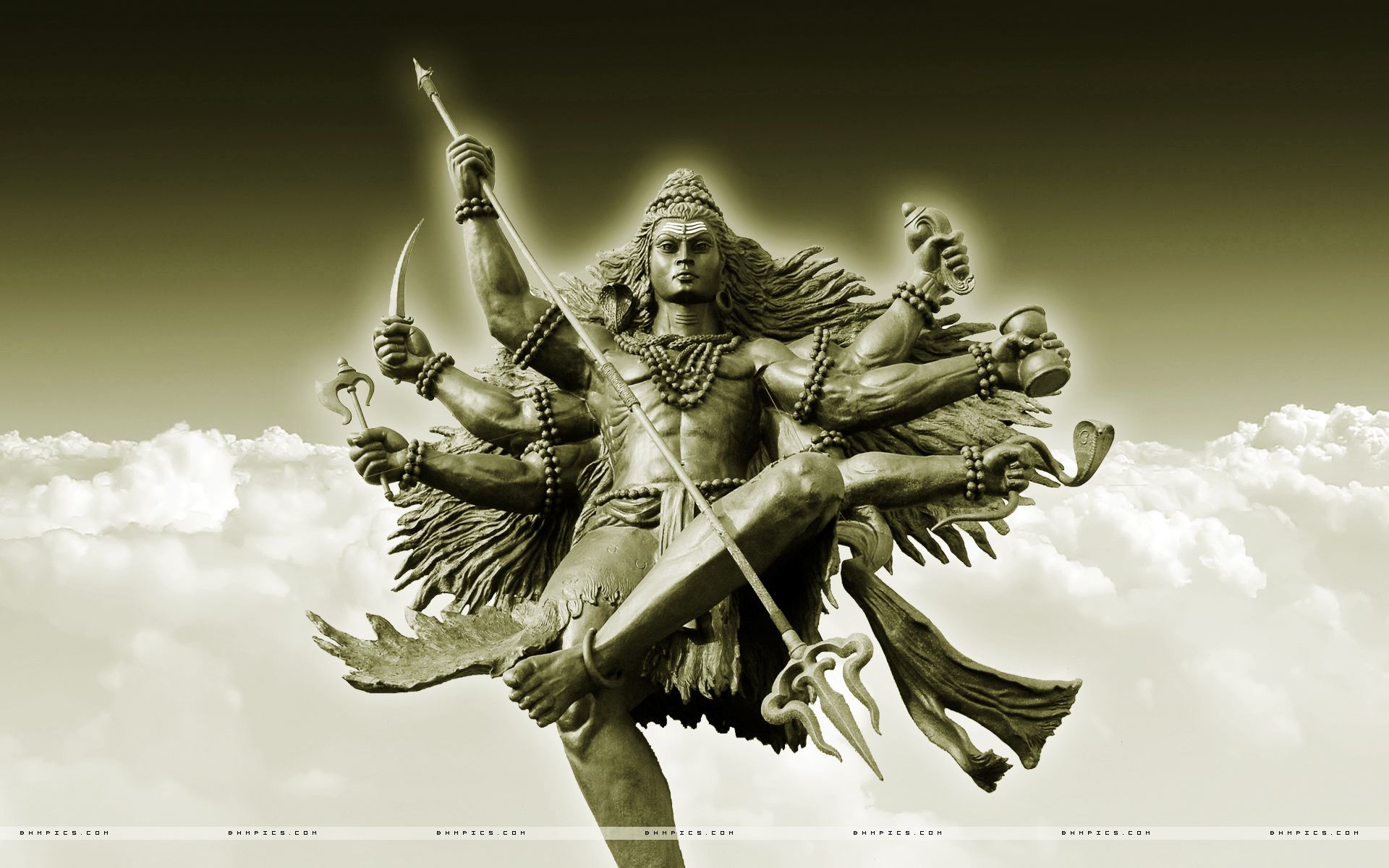 Angry Lord Shiva Hd - 1920x1200 Wallpaper 