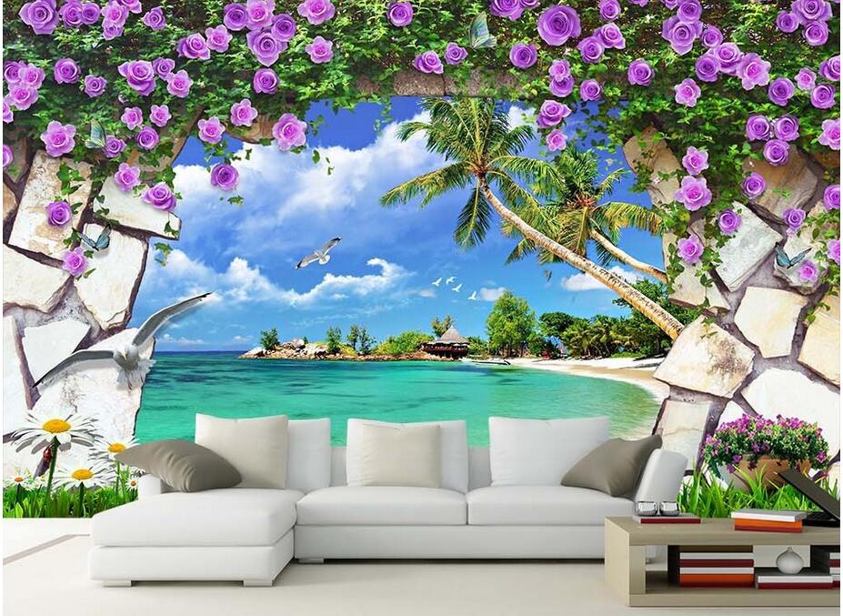 Natural Scenery Beautiful Flower - HD Wallpaper 