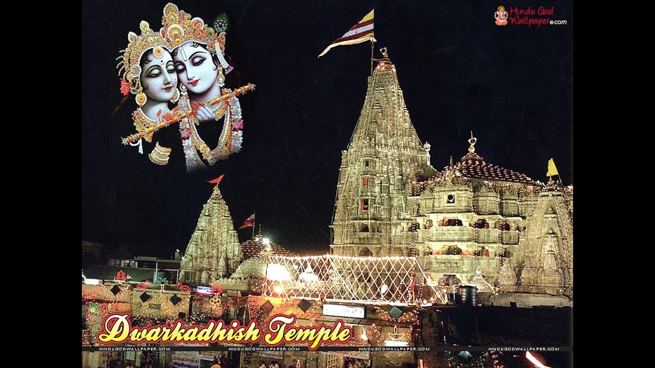 Dwarka Temple Gujarat - HD Wallpaper 