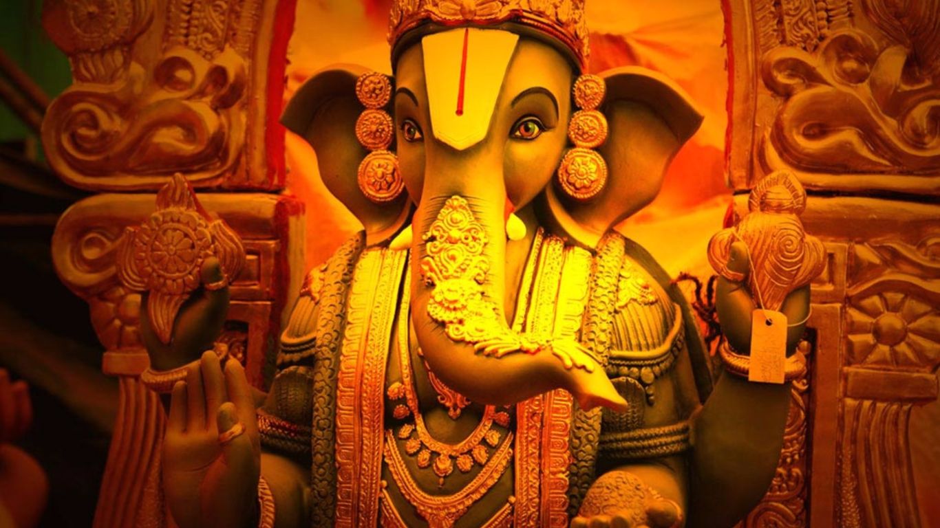 Lord Ganesha Hd - HD Wallpaper 