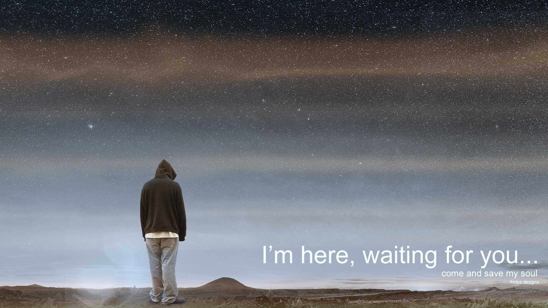 Love Hurt Images Free Download Hd Status Love Hurt - Am Here Waiting For You - HD Wallpaper 