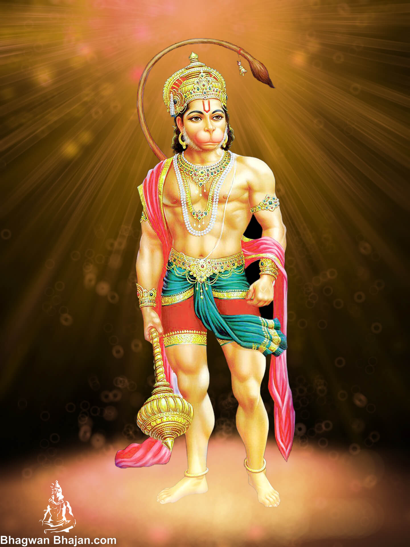 Bhagwan Shri Hanuman New Hd Wallpaper - Full Hd Hanuman Hd - HD Wallpaper 