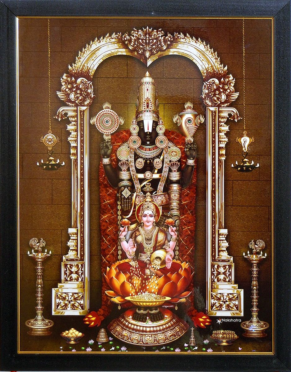 Lord Balaji And Lakshmi - 938x1200 Wallpaper 