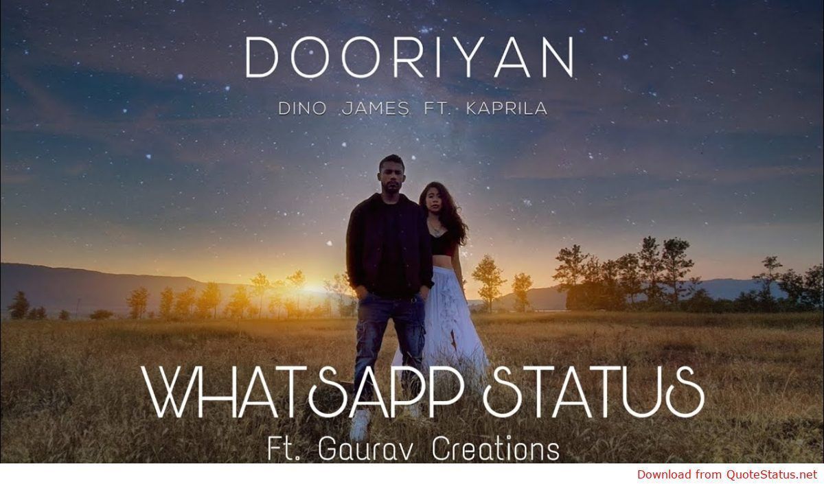 Dooriyan Dino James Kaprila Song Download Video Status - Dooriyan Dino James  - 1200x705 Wallpaper 