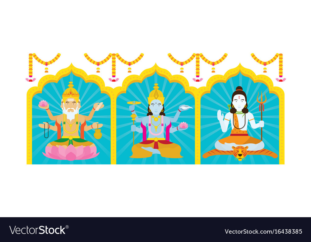 Hindu Trimurti - HD Wallpaper 