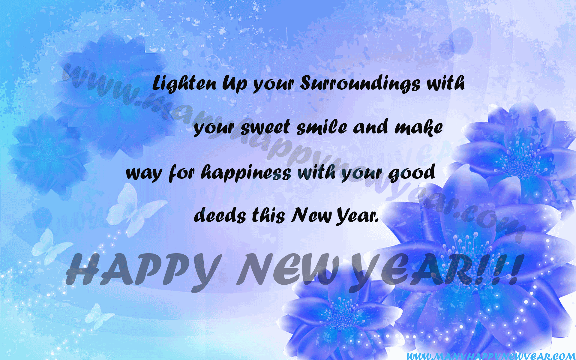 New Year 2018 Status Image Picture Photo Wallpaper - New Year Wishes Messages 2019 - HD Wallpaper 