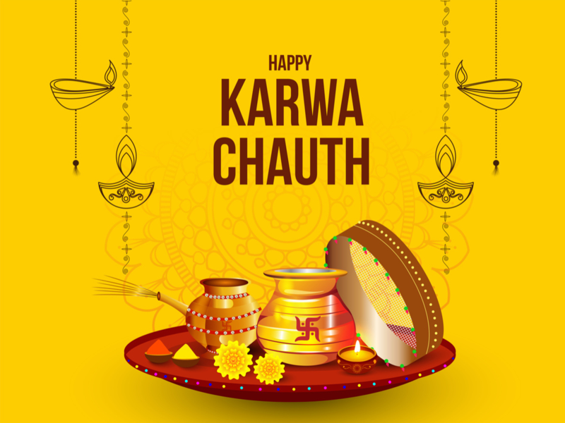 Happy Karwa Chauth - Karwa Chauth 2019 Greetings - HD Wallpaper 