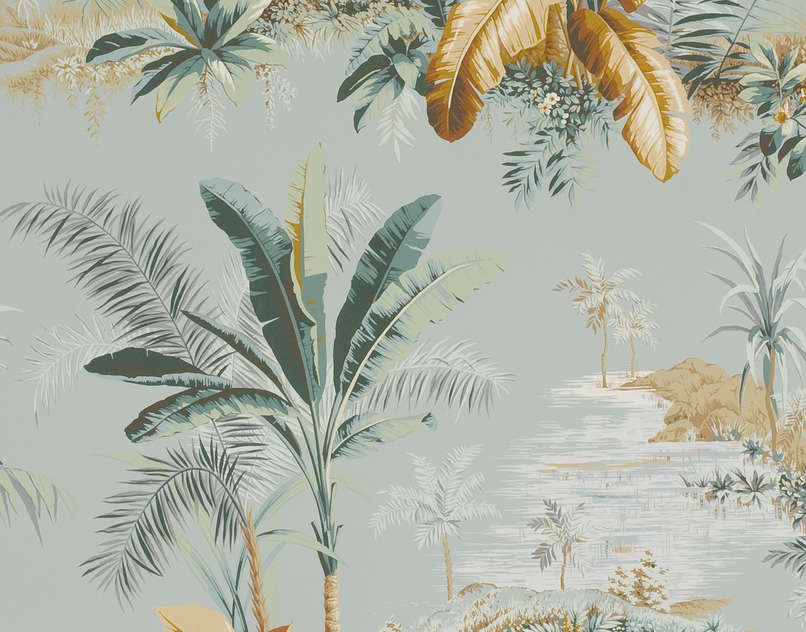 Pierre Frey Pierre Frey Tapet Alexandrie Begonia - HD Wallpaper 