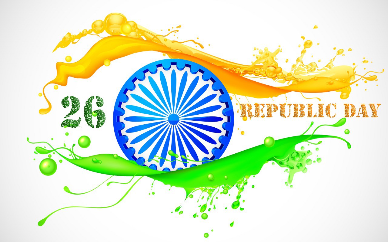 Happy Republic Day 2018 Wishes - Independence Day India 2018 - HD Wallpaper 