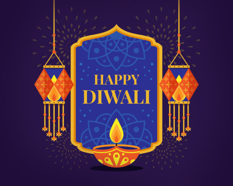 Have A Happy Diwali - Diwali Design Vector - HD Wallpaper 