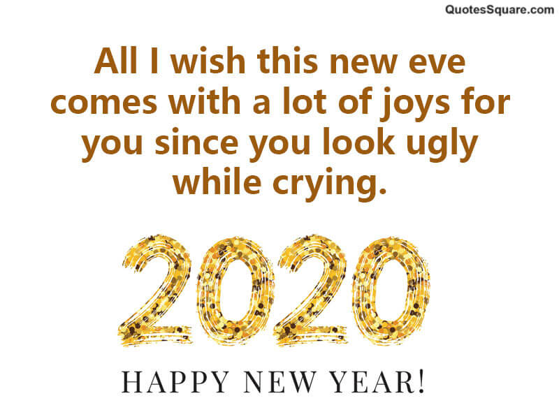 New Year 2020 Jokes Collection Funny Messages - 2020 Memes Quotes - HD Wallpaper 