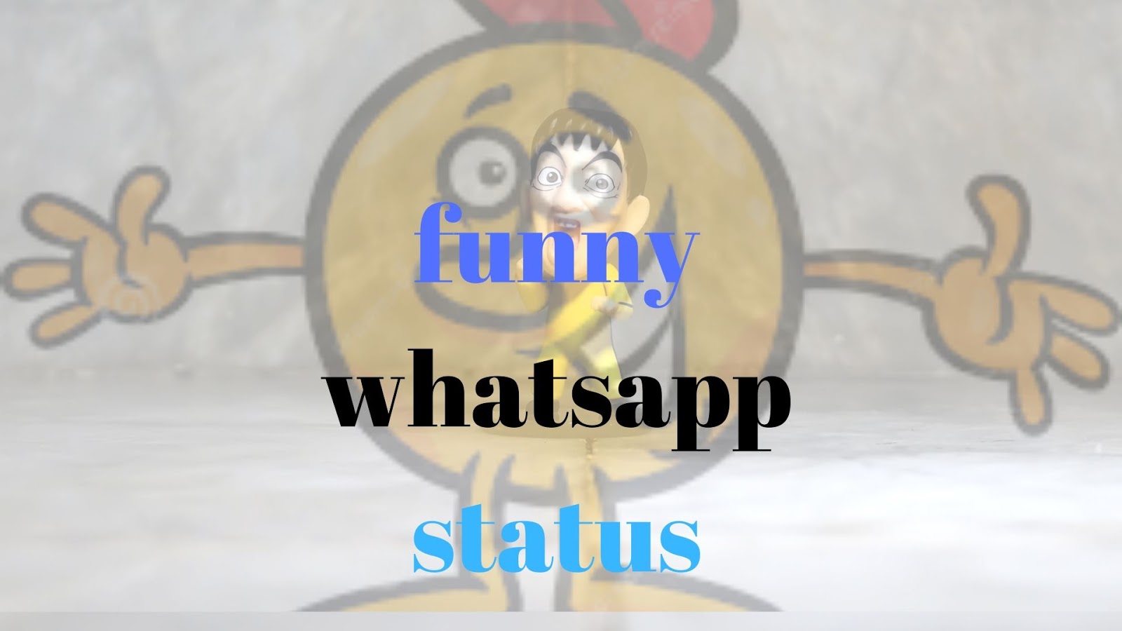 Funny Whatsapp Status In Hindi - Cartoon - 1600x900 Wallpaper 