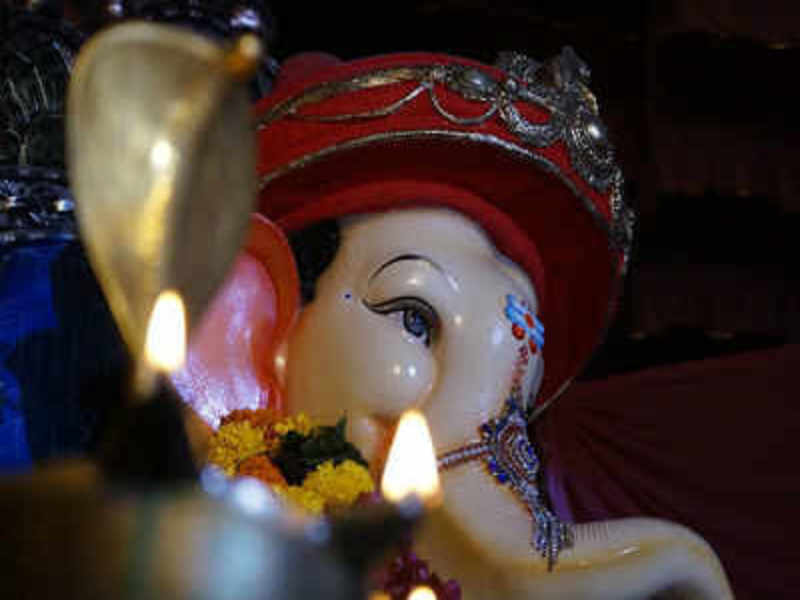 Ganpati Bappa Status Marathi - HD Wallpaper 