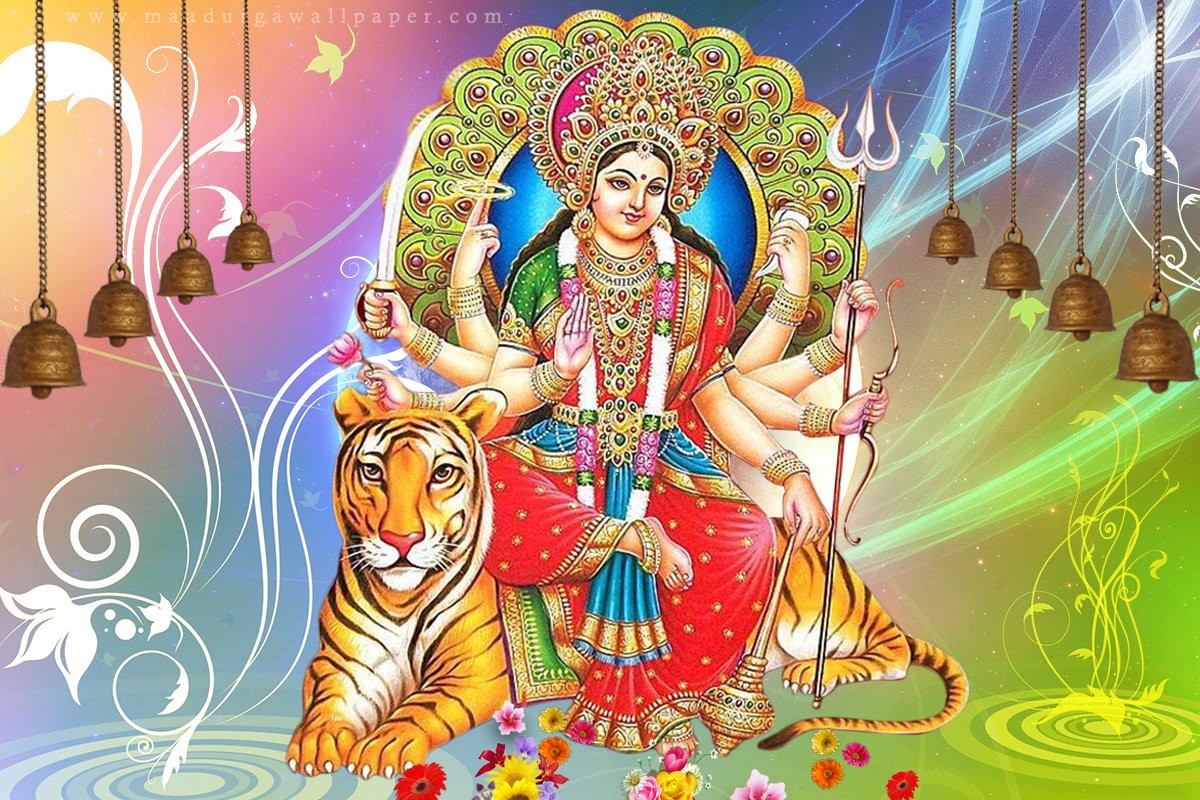 Mata Ji Ka Wallpaper - Durga Ji Photo Download - 1200x800 Wallpaper -  