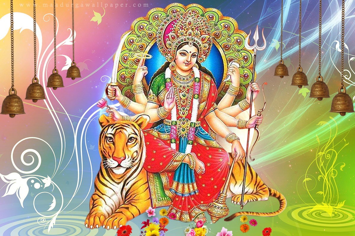 Mata Ji Ka Wallpaper - Durga Ji Photo Download - HD Wallpaper 