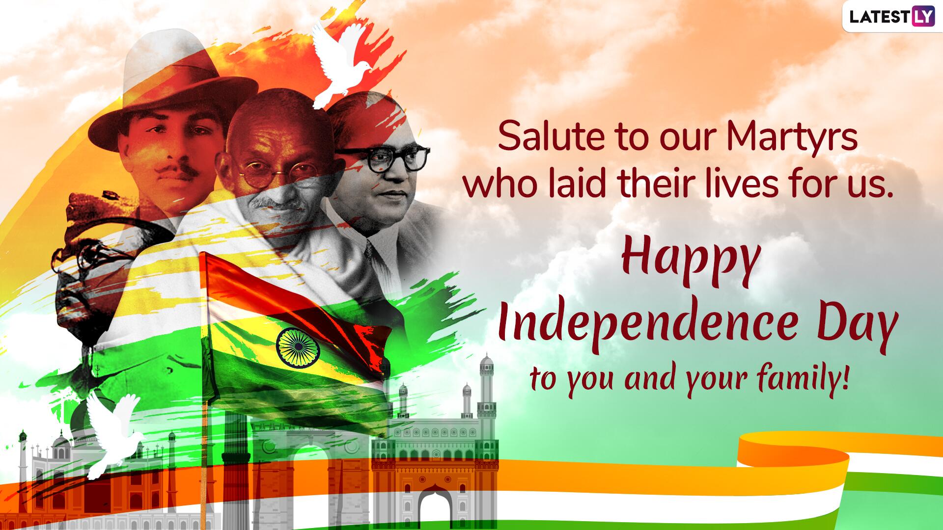 Independence Day 2019 Whatsapp Sticker 1 - Happy Independence Day Wishes Quotes - HD Wallpaper 