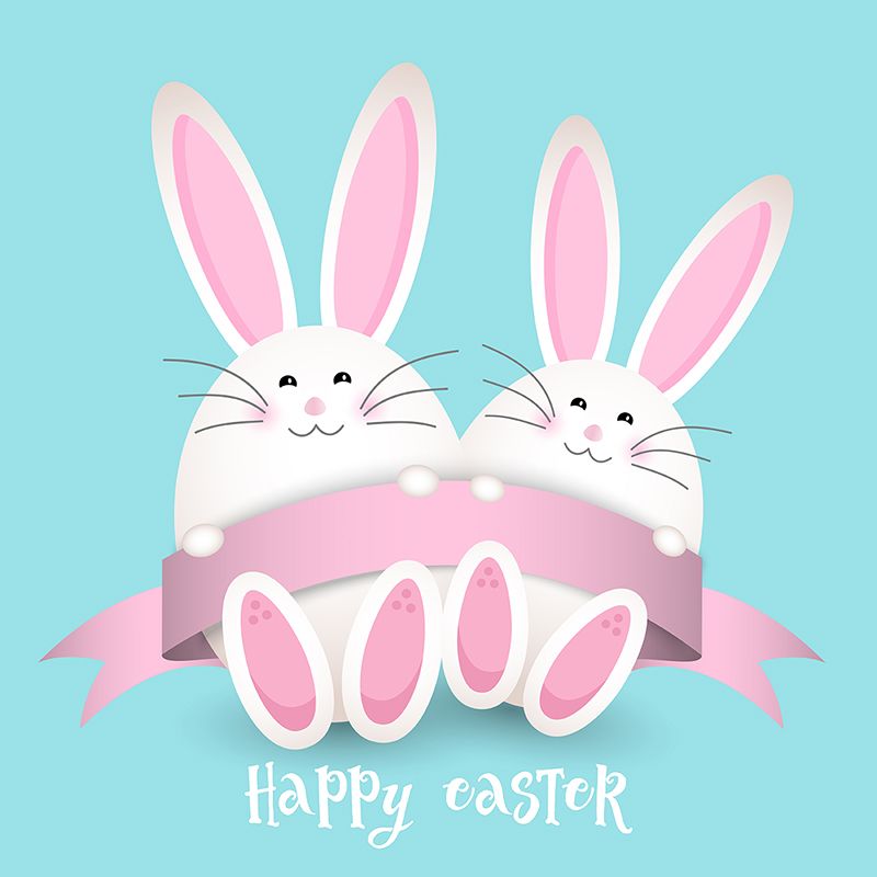 Happy Easter 2019 Wishes In Gif Images Wallpapers For - Cute Happy Easter Background - HD Wallpaper 