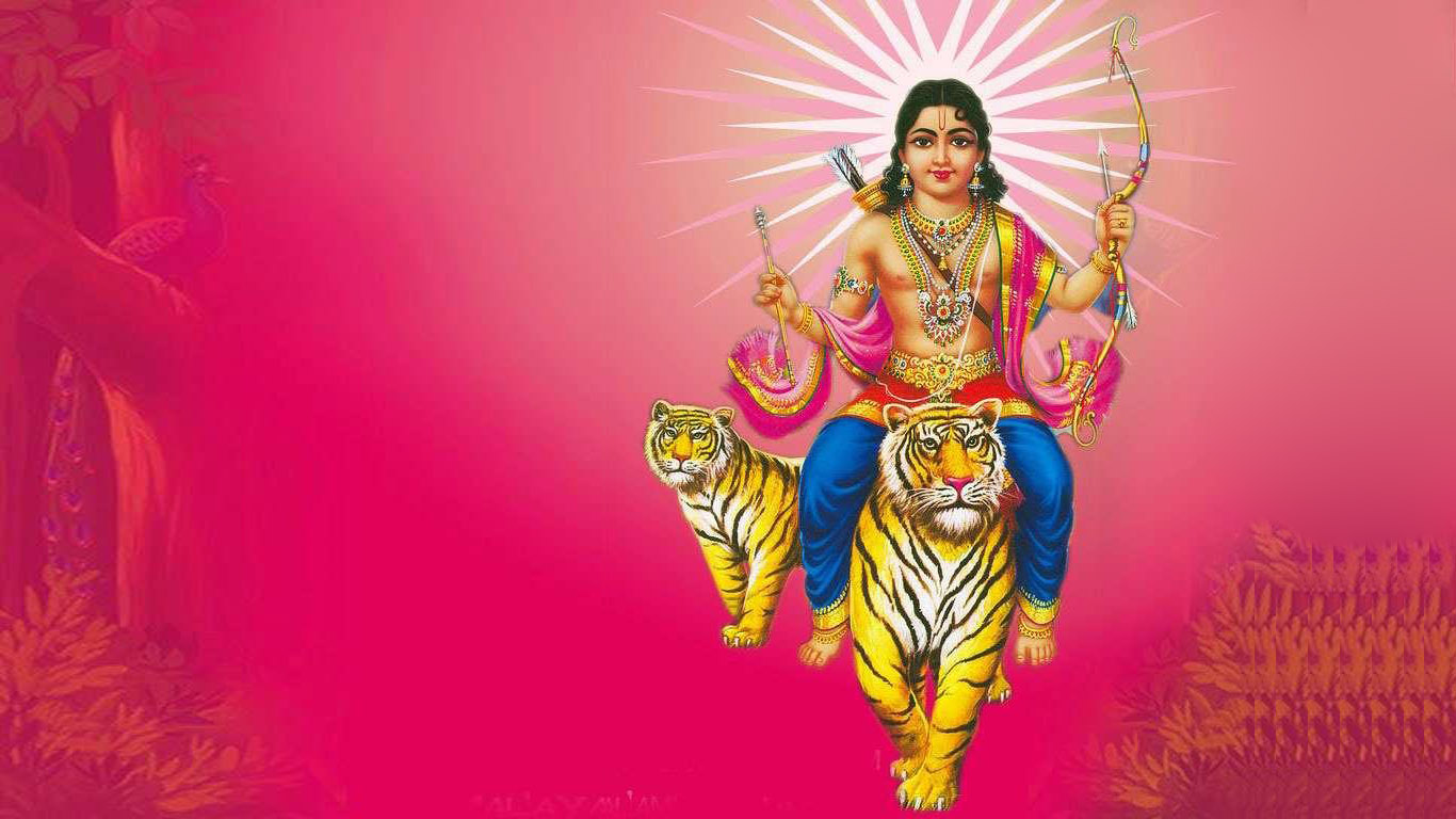 Ayyappa Swamy Hd Images Download - Ayyappa Swamy In Tiger - 1366x768  Wallpaper 