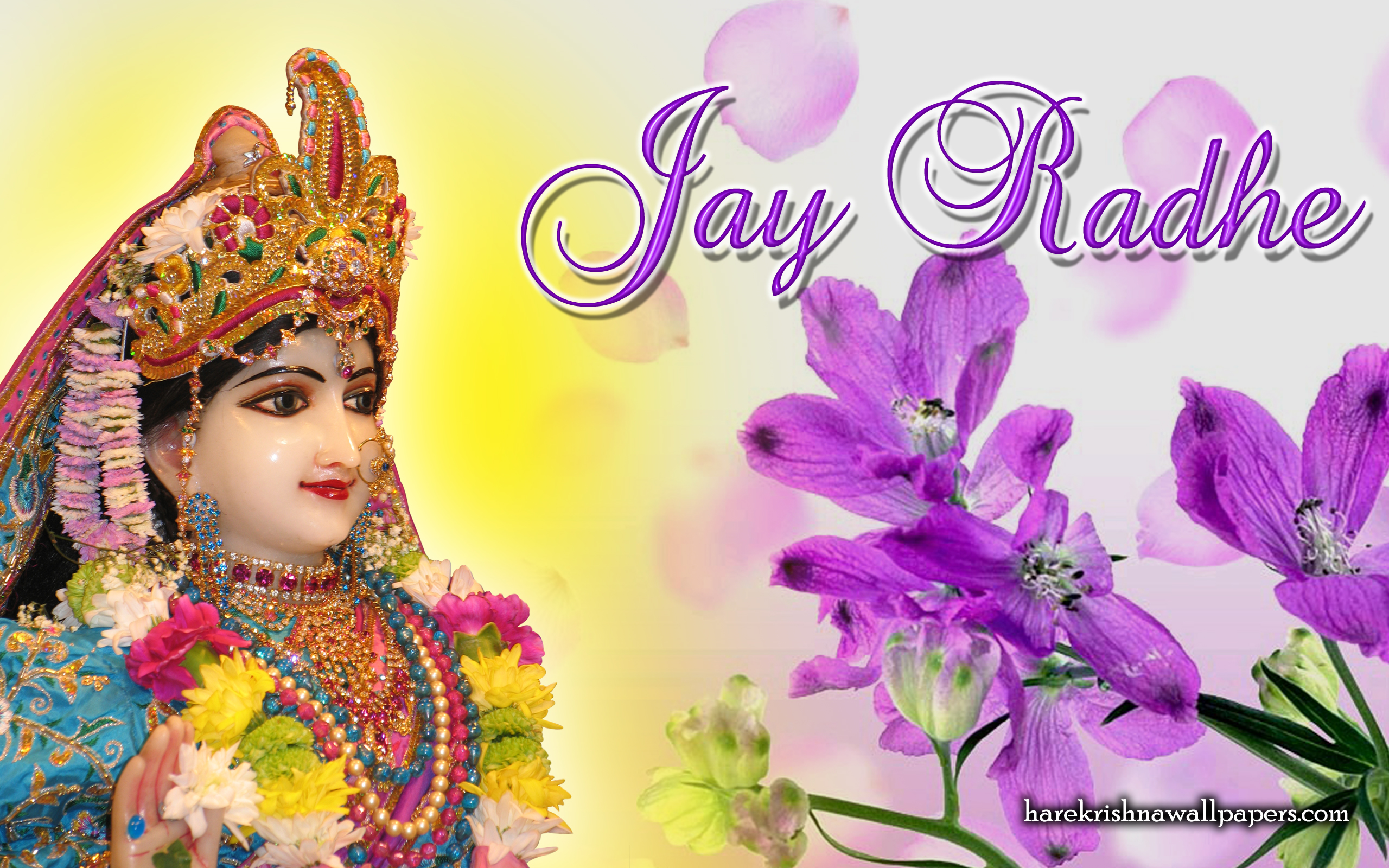 Srimati Radharani Wallpaper Size Download - Radha Rani Pics Download - HD Wallpaper 