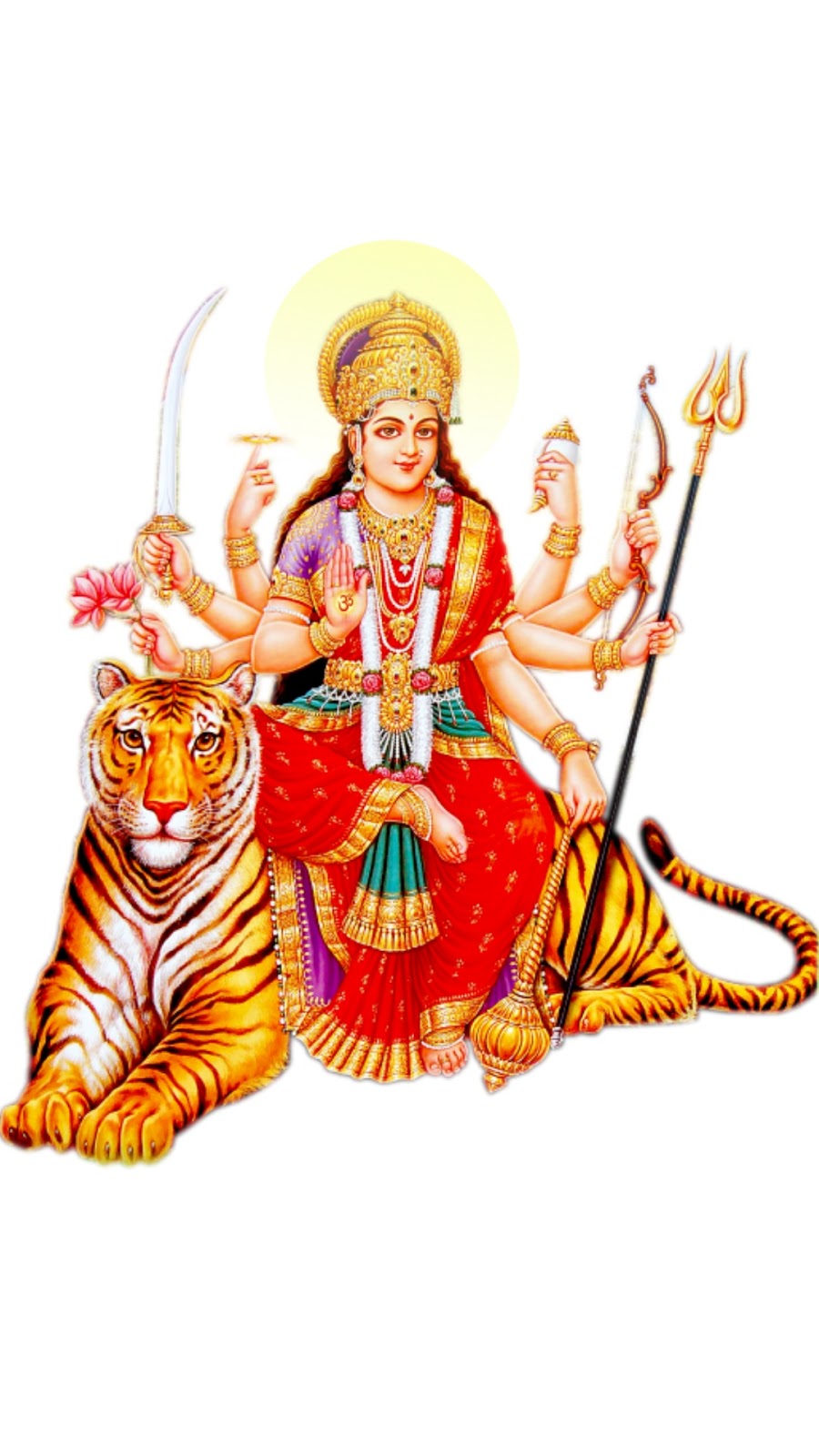 ‘माँ दुर्गा’ मोबाइल वॉलपेपर Hd Maa Durga Wallpaper - Durga Maa Png Hd - HD Wallpaper 