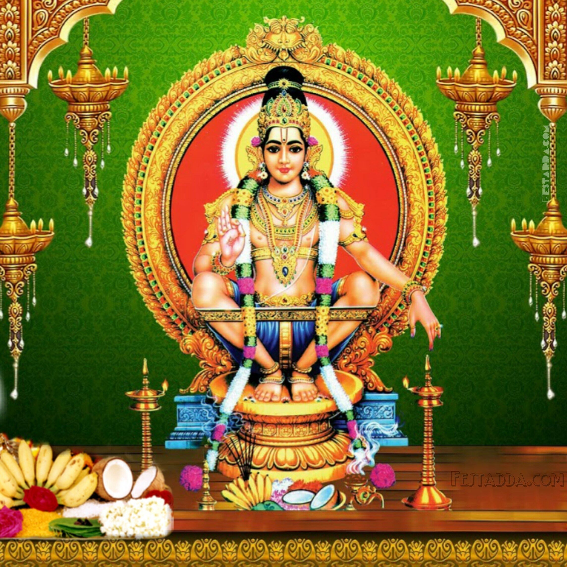 Lord Ayyappa - HD Wallpaper 