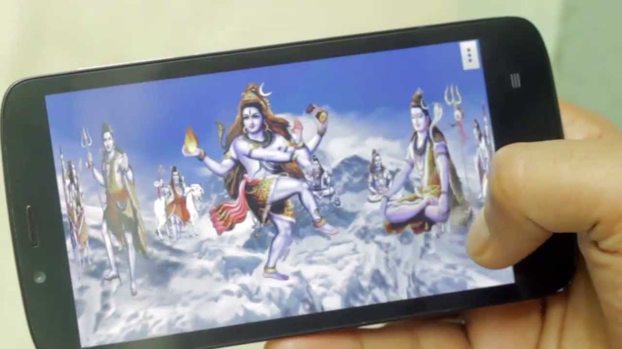 Shiva In Mobile Phone - HD Wallpaper 