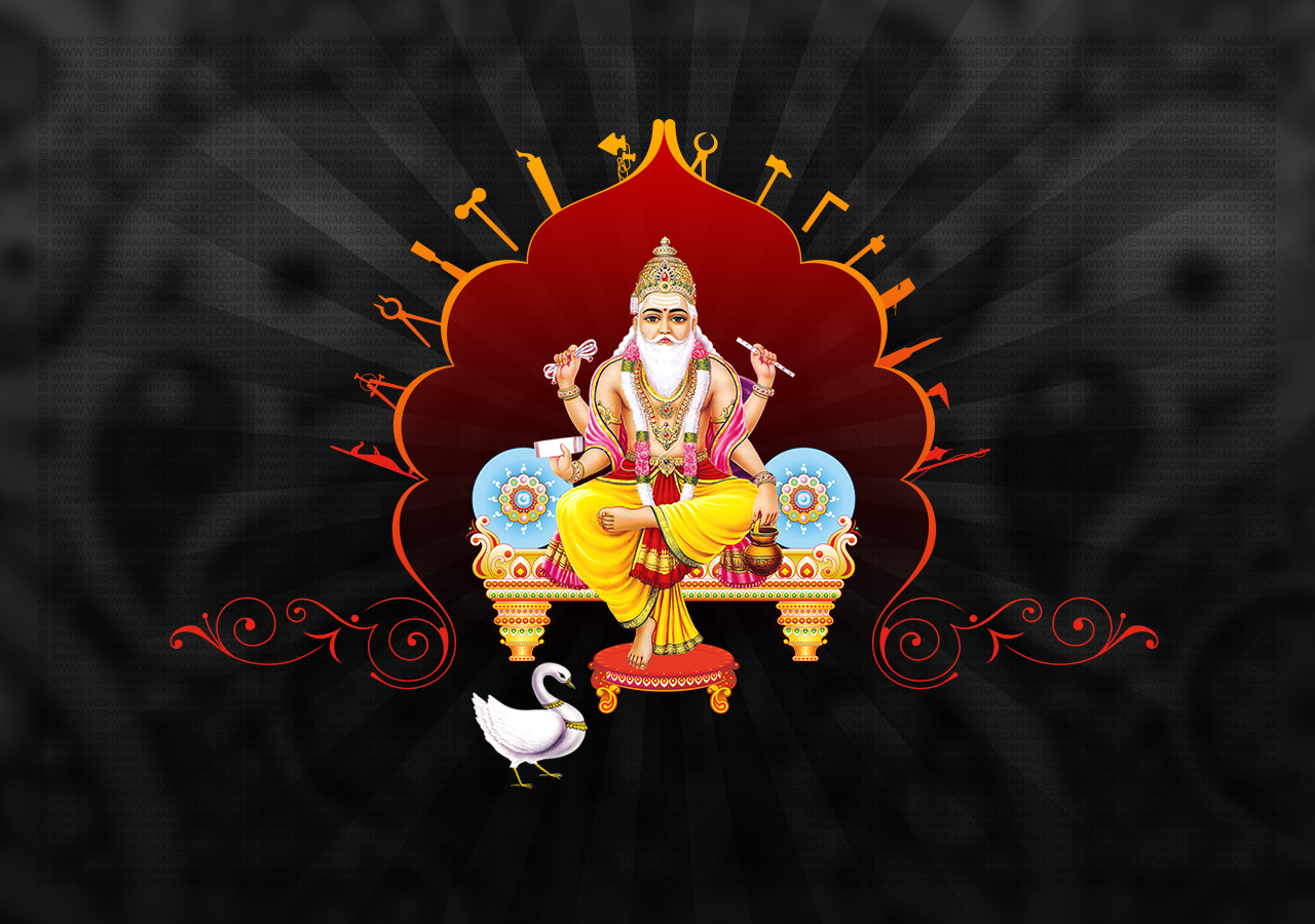 Happy Vishwakarma Puja Gif - HD Wallpaper 