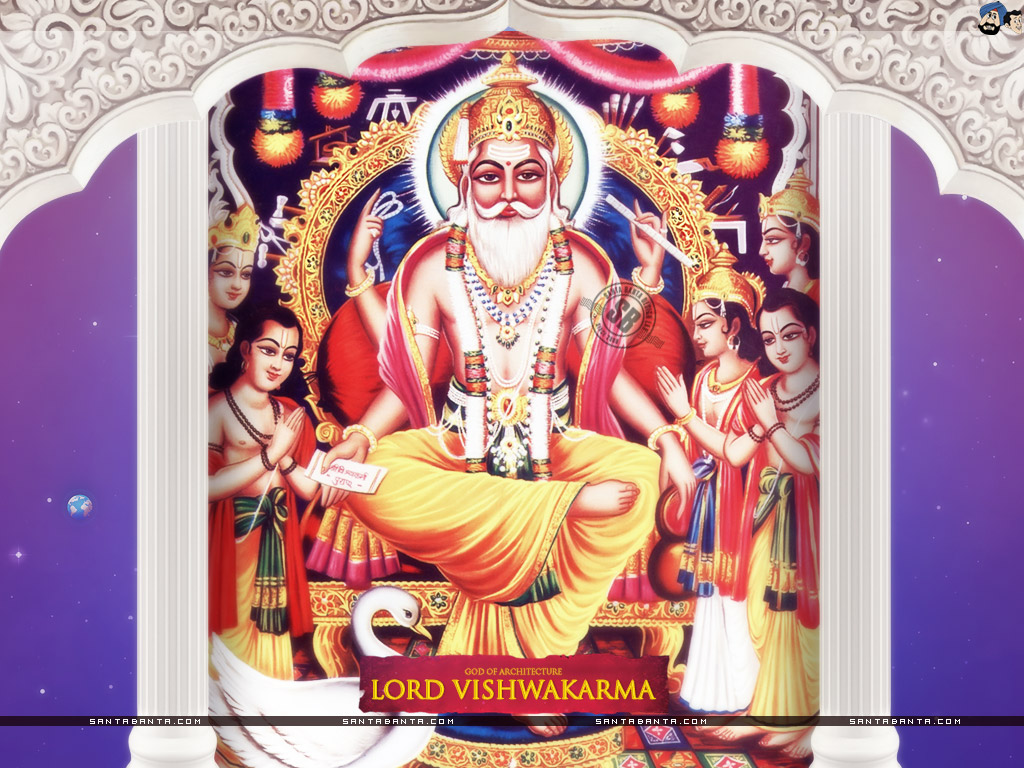 Lord Vishwakarma Wallpaper - Vishwakarma Day - 1024x768 Wallpaper -  
