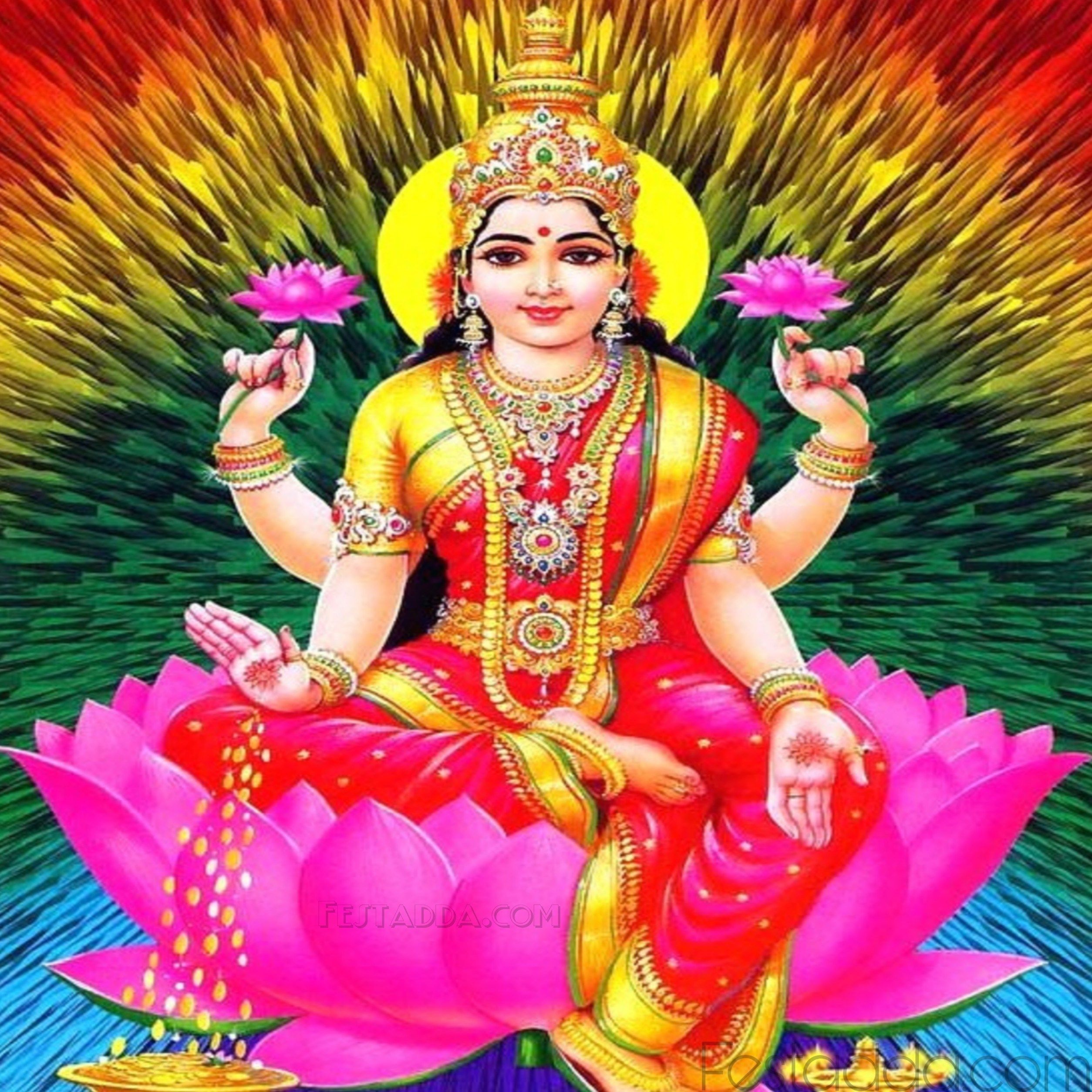 Goddess Lakshmi Photos High Resolution - HD Wallpaper 