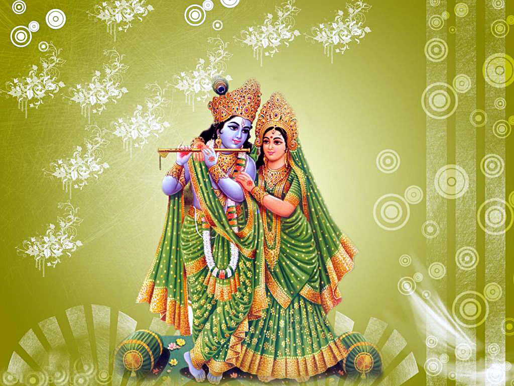 Radha Krishna Free Images - Lord Radha Krishna Hd - HD Wallpaper 