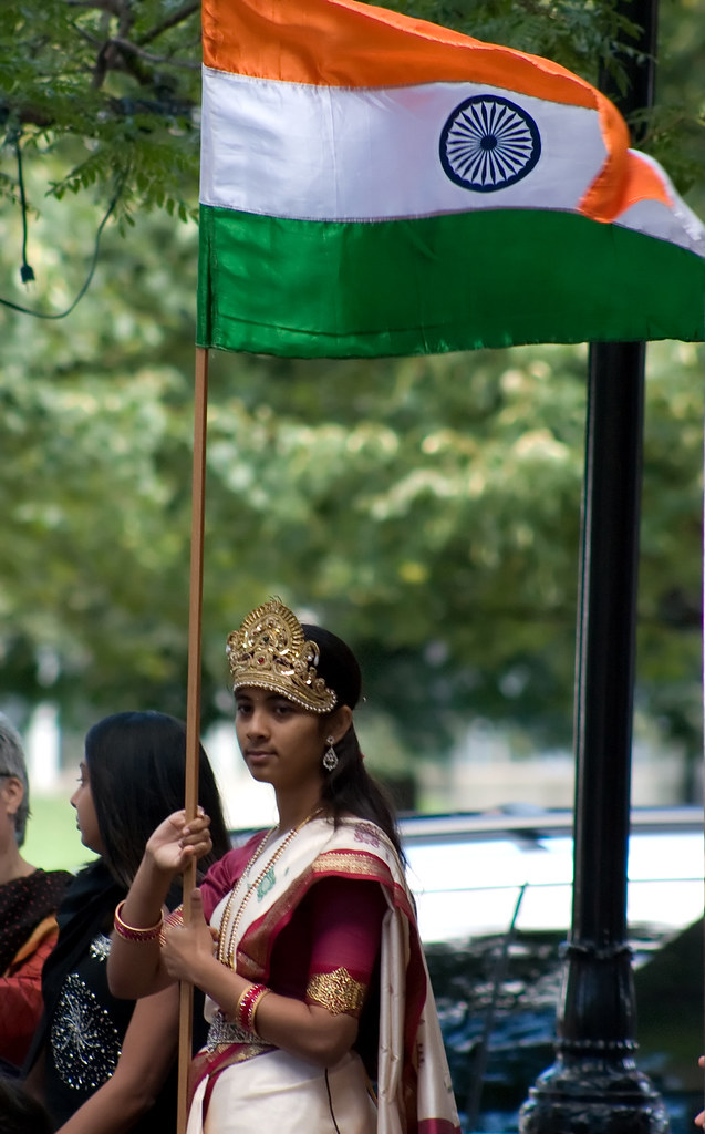 Bharat Mata Girl - HD Wallpaper 