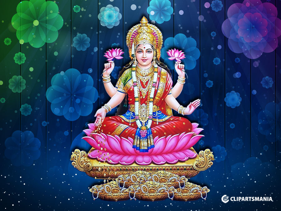 8 Forms Of Maa Laxmi - HD Wallpaper 