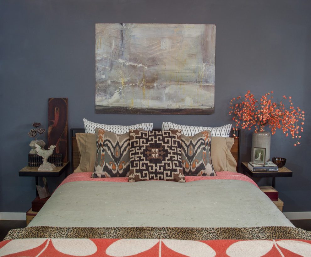 Nature Wallpaper Bedroom Eclectic With Leopord San - Bedroom - HD Wallpaper 