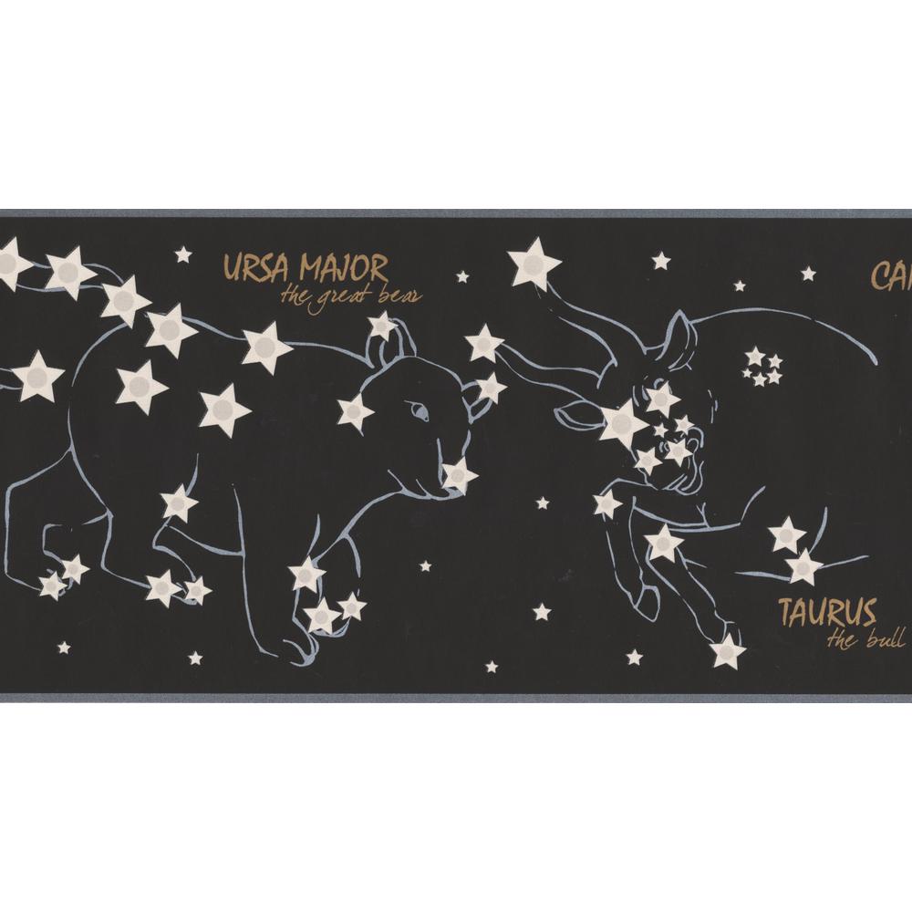 Constellation Wallpaper Roll Bedroom - HD Wallpaper 